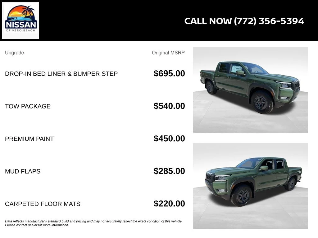 New 2026 Tactical Green Metallic Nissan Crew Cab PRO-X® image 6