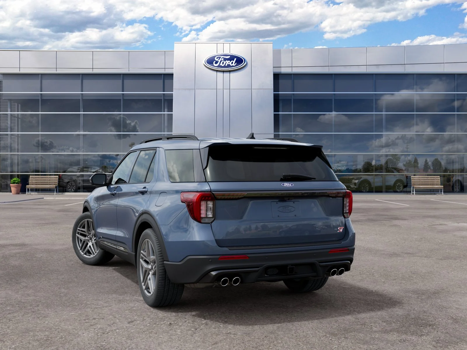 New 2027 Vapor Blue Metallic Ford ST image 8