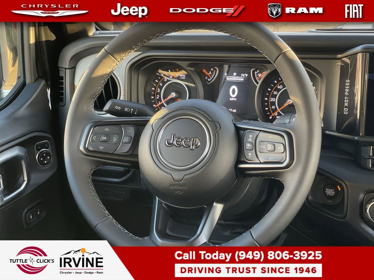 New 2026 Black Clearcoat Jeep Sport S image 15