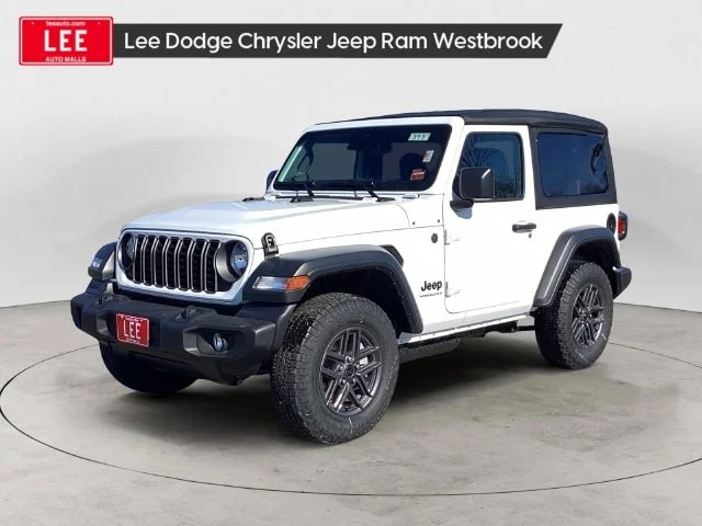 New 2026 Bright White Clearcoat Jeep 2-DOOR SPORT S image 1