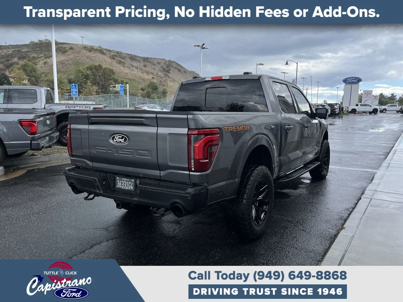Used 2025 CARBONIZED GRAY M Ford Tremor image 15