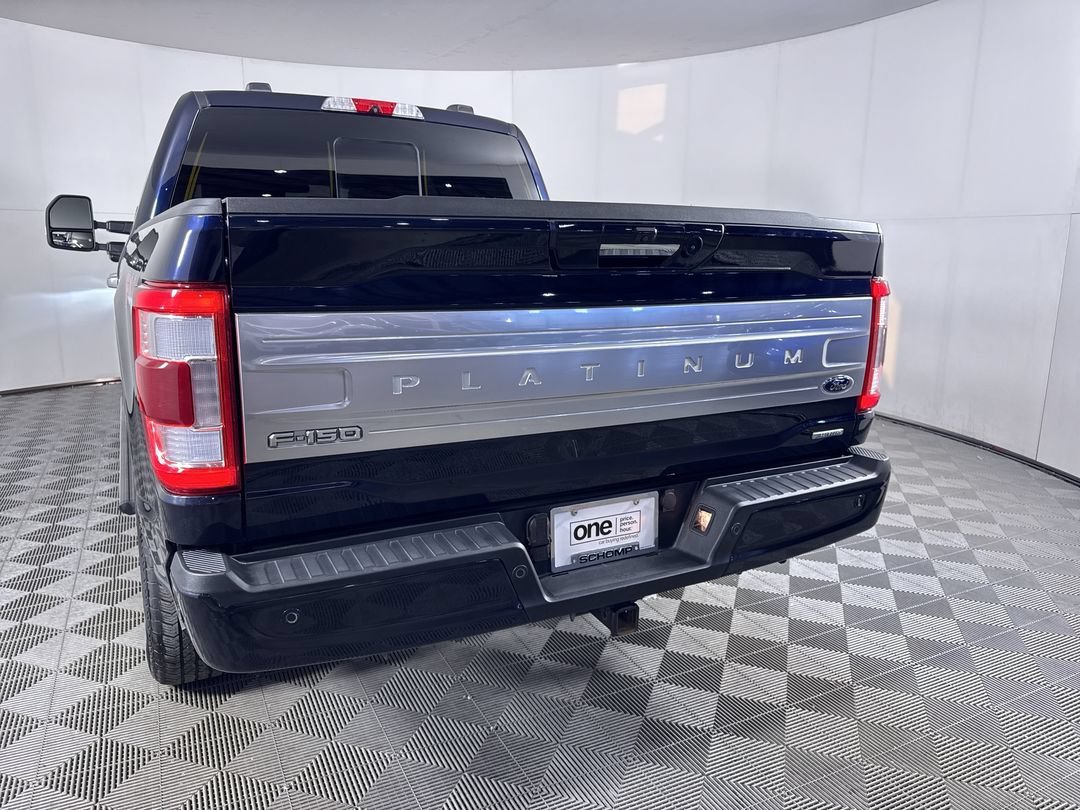 Used 2022 Antimatter Blue Metallic Ford Platinum image 24