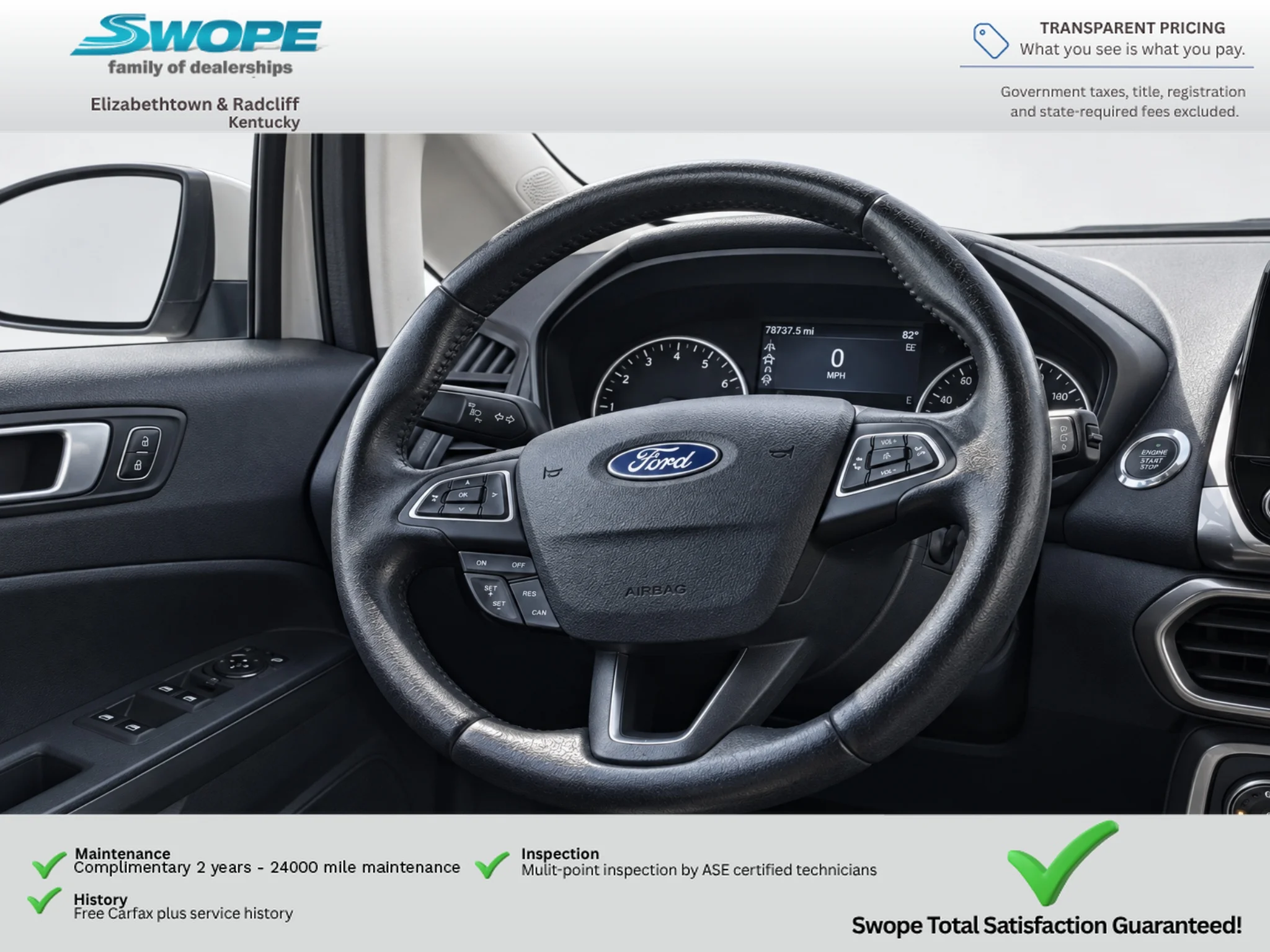Used 2018 Diamond White Ford SE image 19