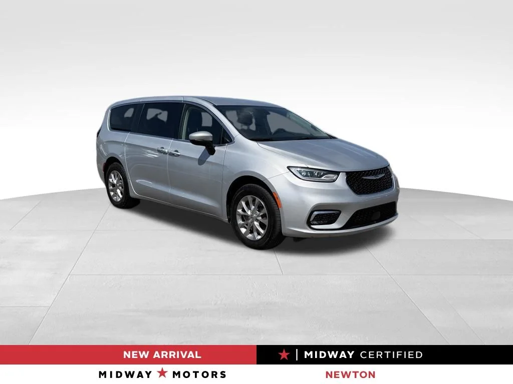 Certified Used 2023 Silver Chrysler Touring L image 1