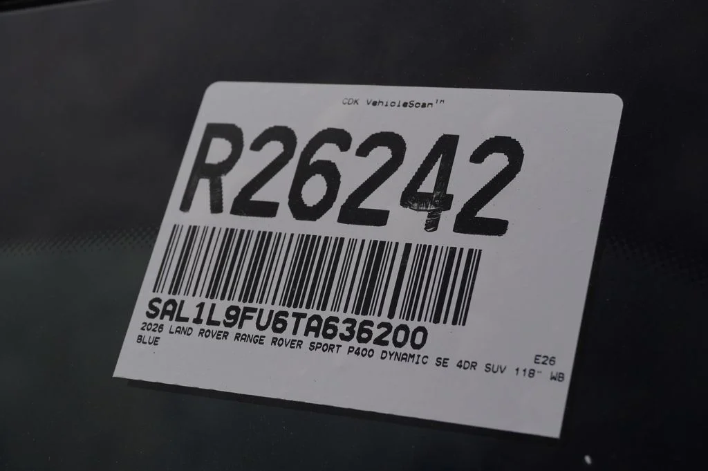 New 2026 Constellation Blue Ultra Metallic Gloss Land Rover Dynamic SE image 31