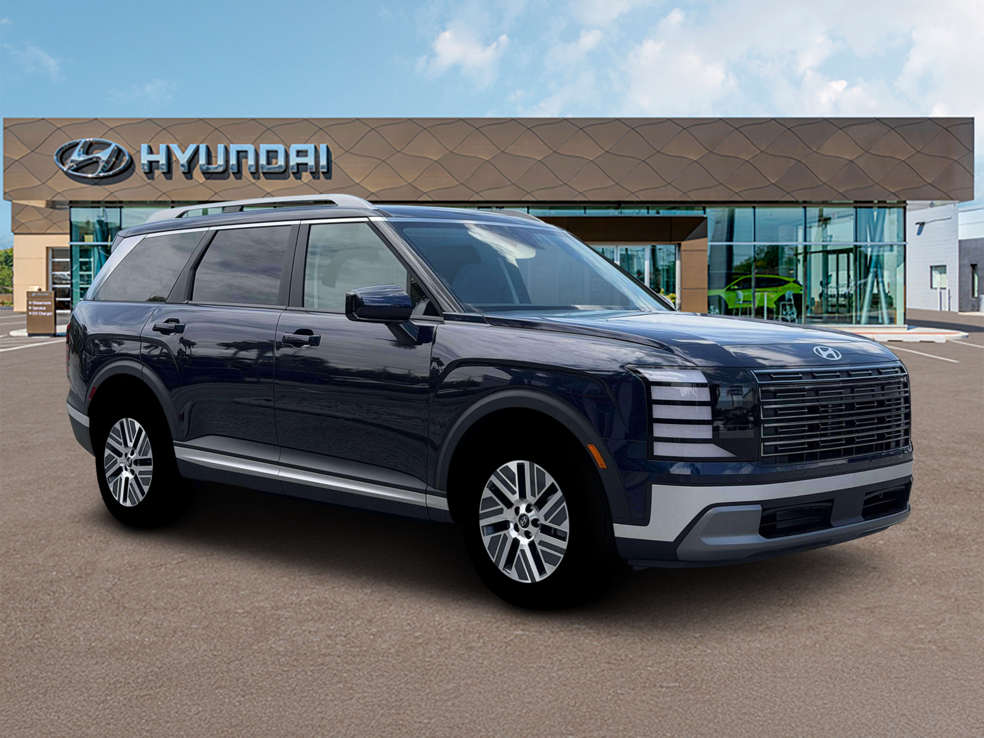 New 2026 Blue Hyundai Blue SEL 7P image 10