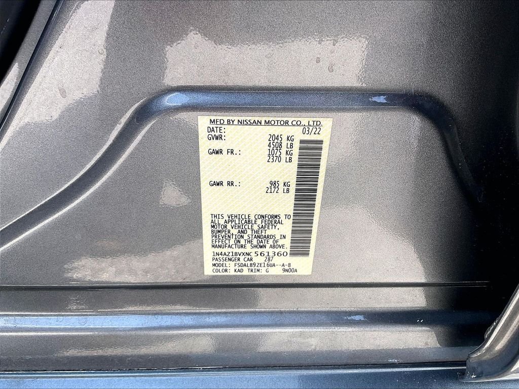 Used 2022 Gun Metallic Nissan S image 31