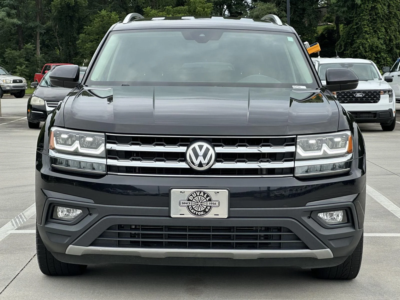 Used 2019 Volkswagen Atlas SE w/Tech with VIN 1V2UR2CA8KC527744 for sale in Clayton, GA