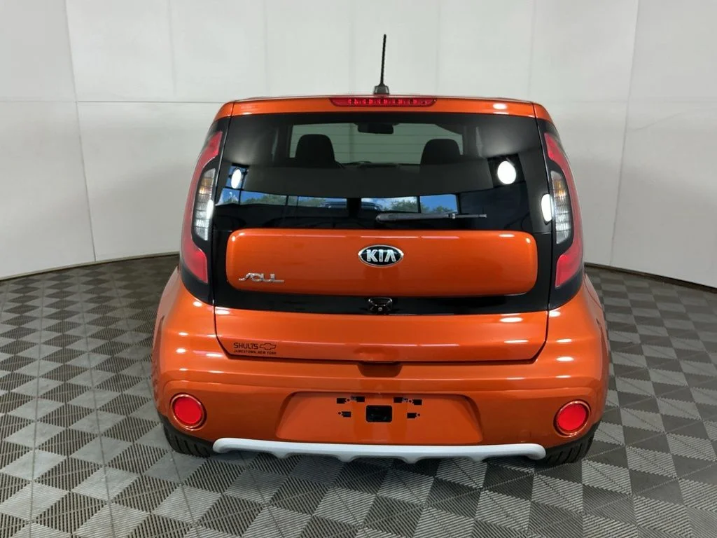 Certified Used 2019 Orange Kia Plus image 9