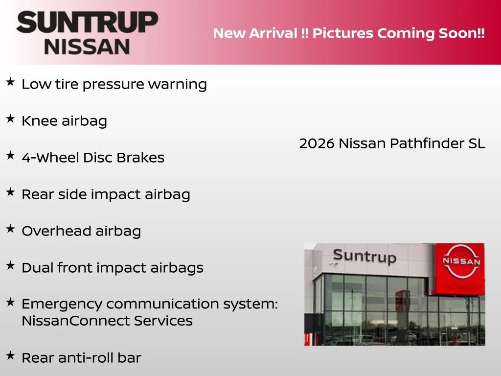 New 2026 White Nissan SL image 4