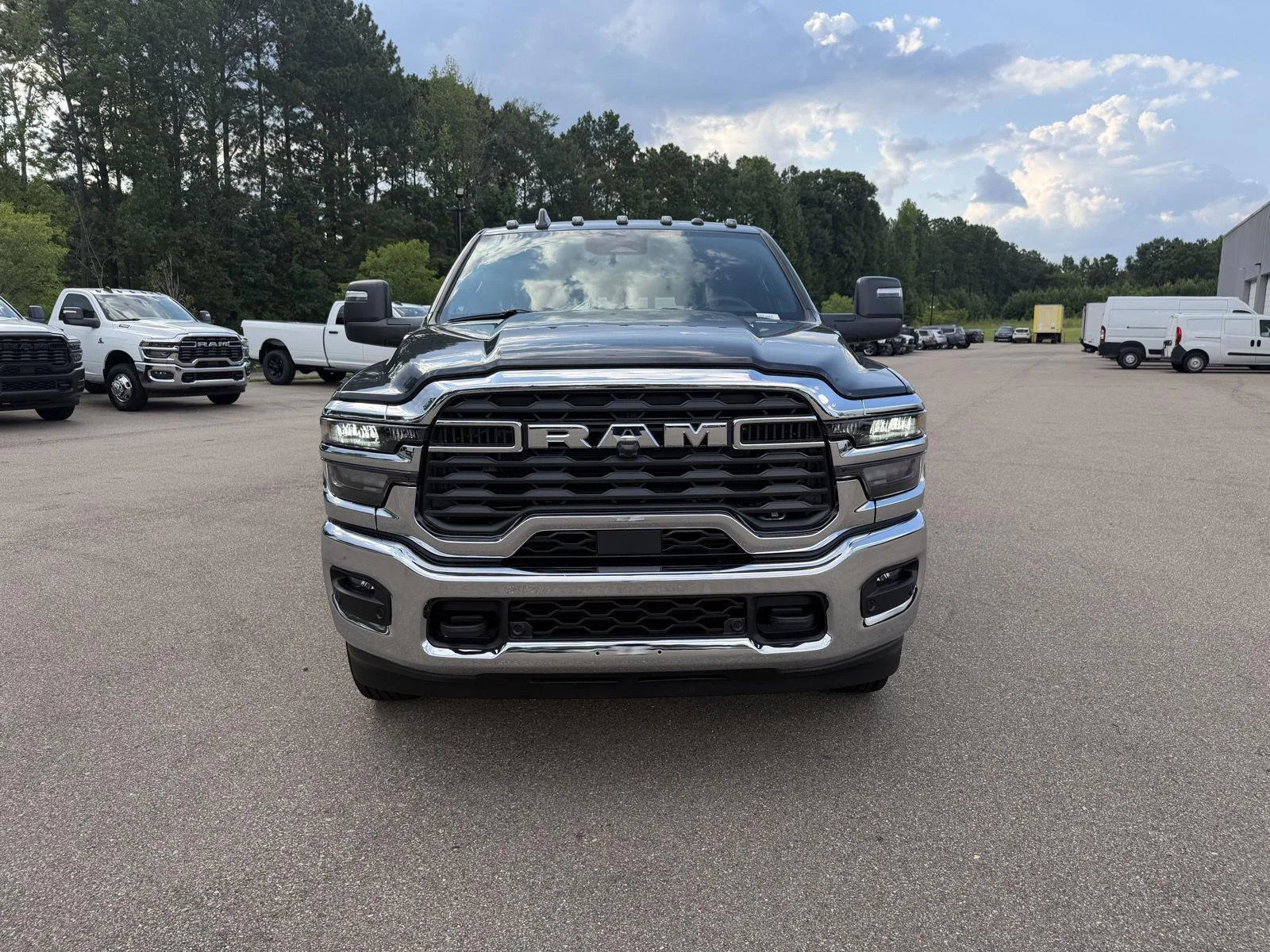 New 2026 Forged Blue Metallic Exterior Paint RAM Tradesman image 2