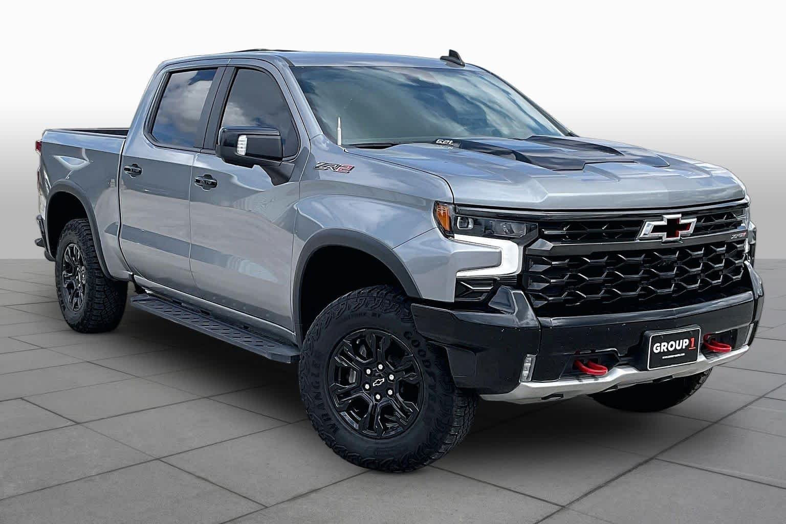 Used 2023 STERLING GRAY METALLIC Chevrolet ZR2 image 3