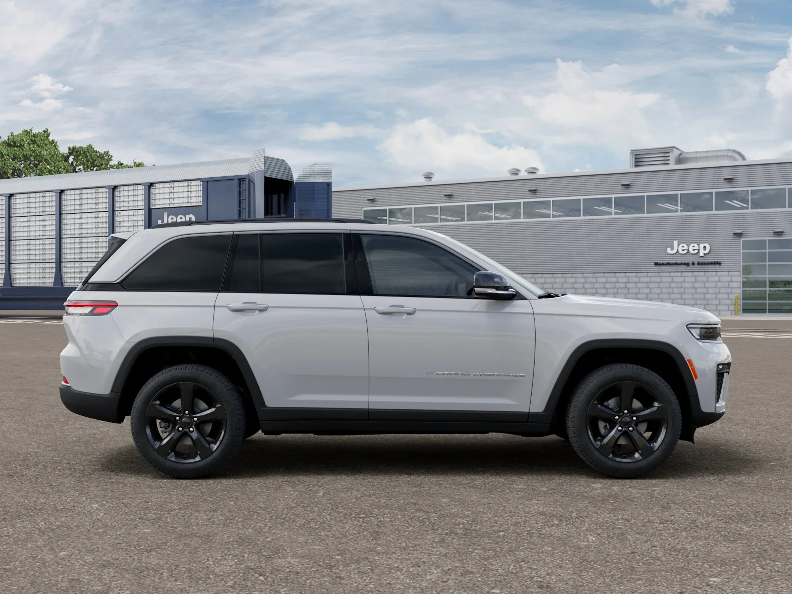 New 2026 Bright White Clear-Coat Exterior Paint Jeep Limited image 47