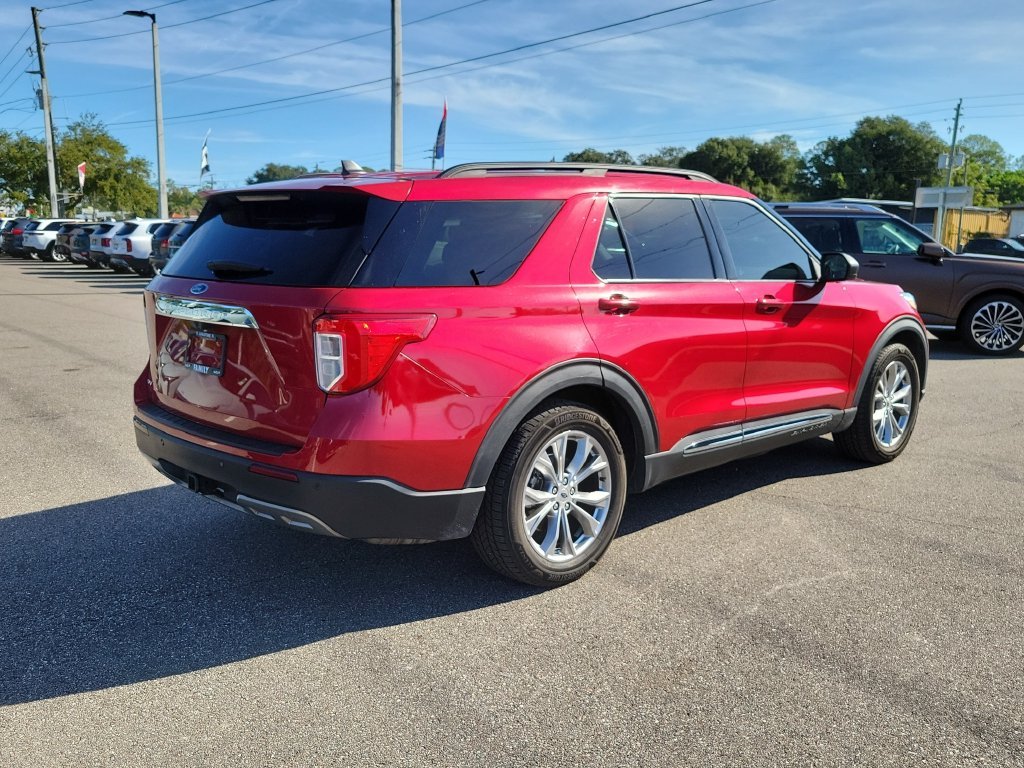 Used 2021 Red Metallic Ford XLT image 6