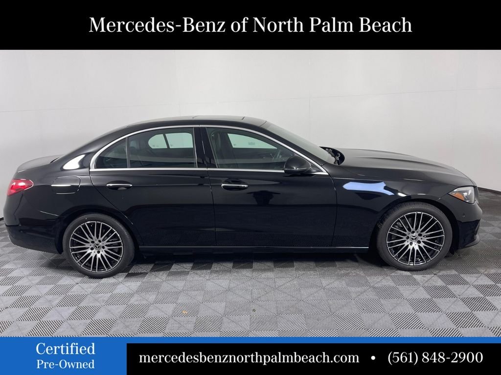 Certified Used 2025 Black Mercedes-Benz C 300 image 7