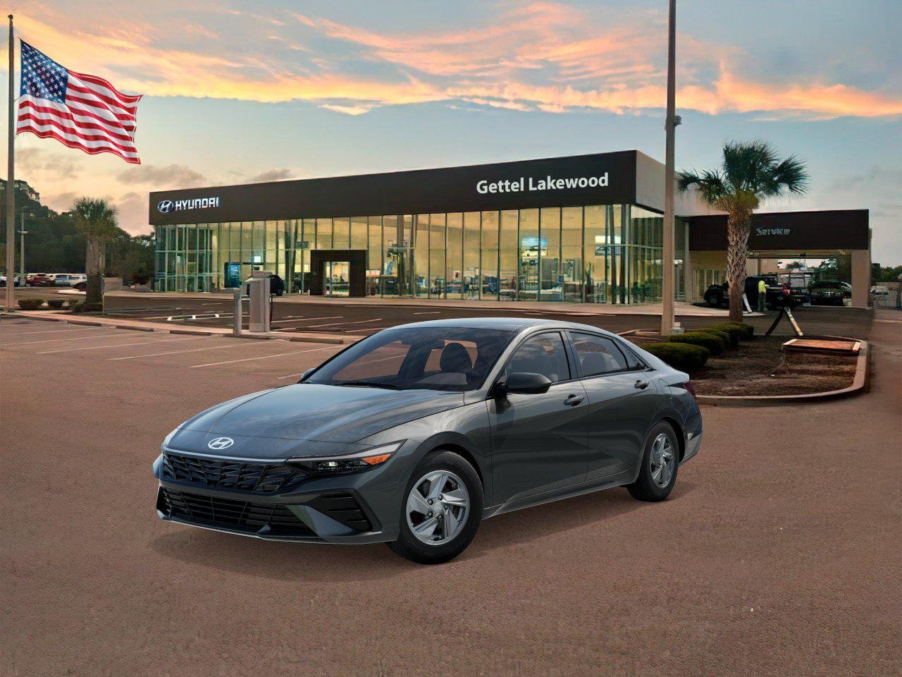 New 2026 Amazon Gray Hyundai SE image 1