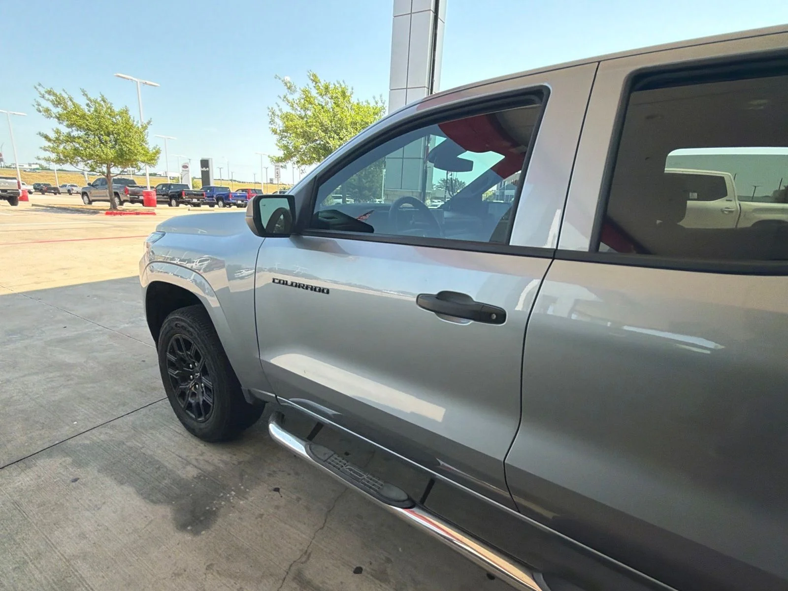 Used 2025 Gray Chevrolet Work Truck image 3