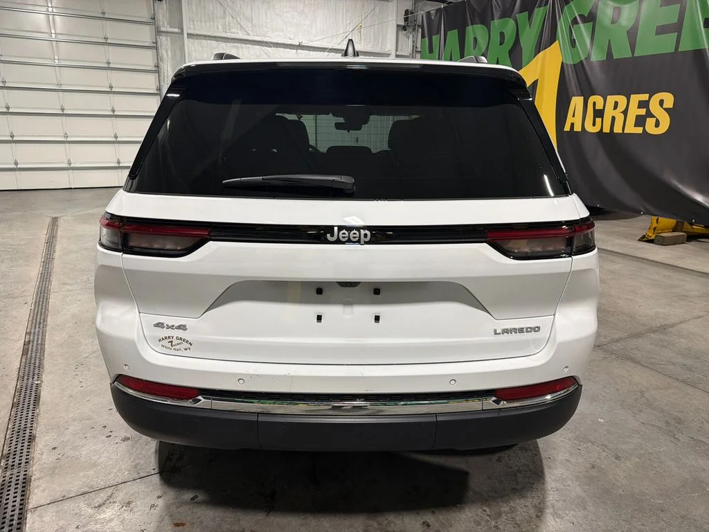 Certified Used 2025 Bright White Clearcoat Jeep Laredo X image 8