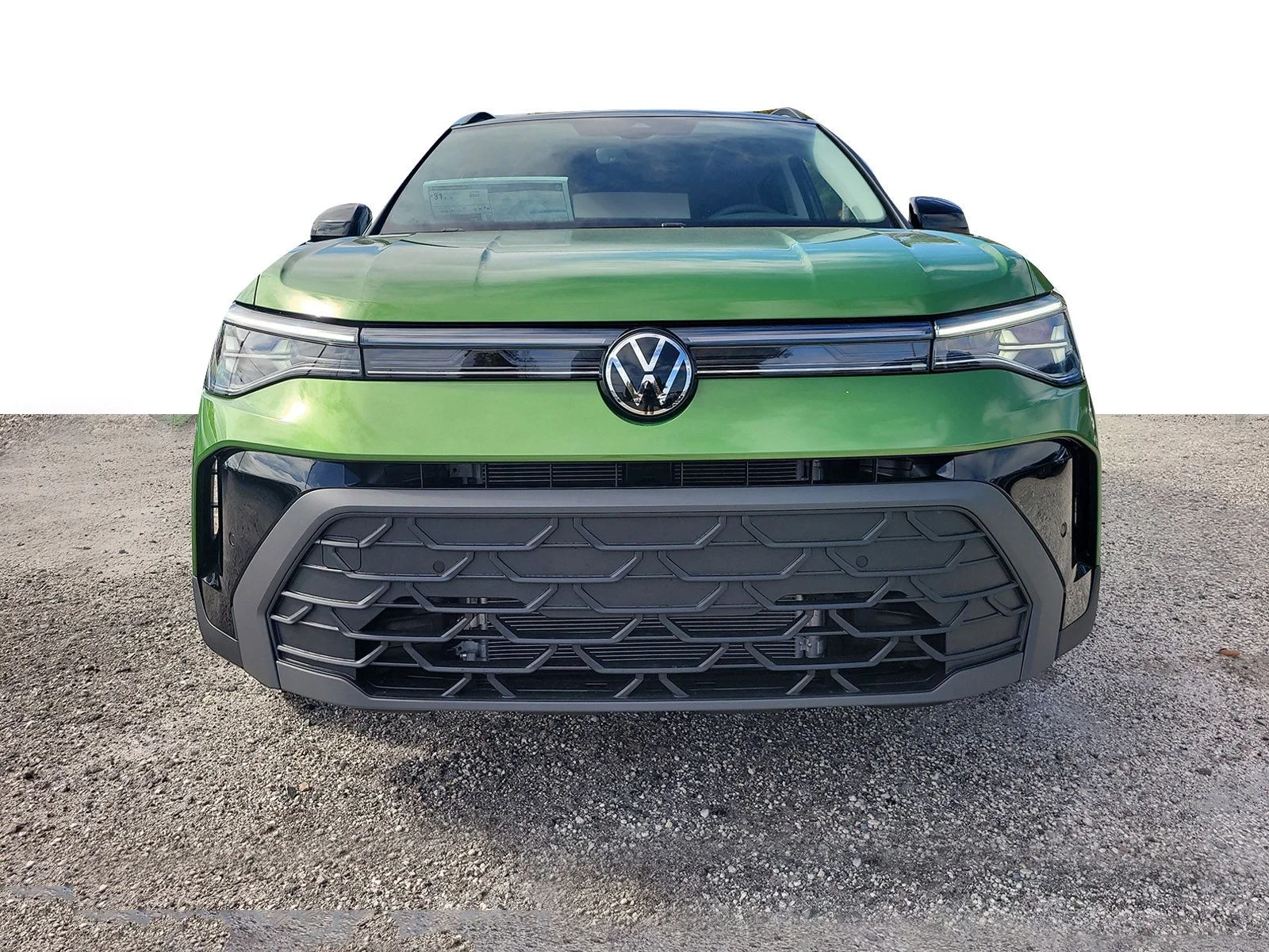New 2026 Bright Moss Green W/Deep Black Roof Volkswagen 1.5T SE Black image 3