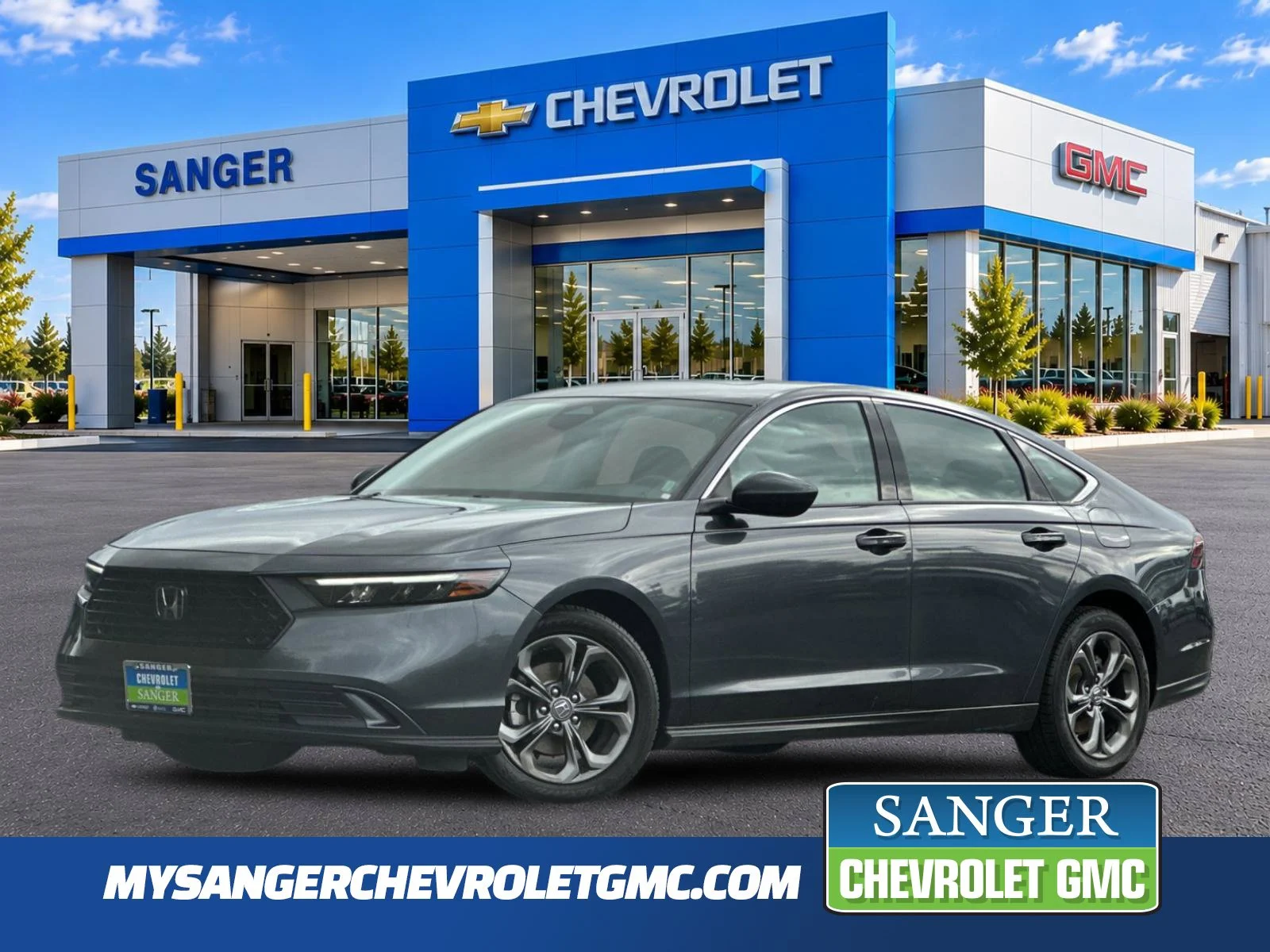 Used 2024 Gray Honda EX image 1