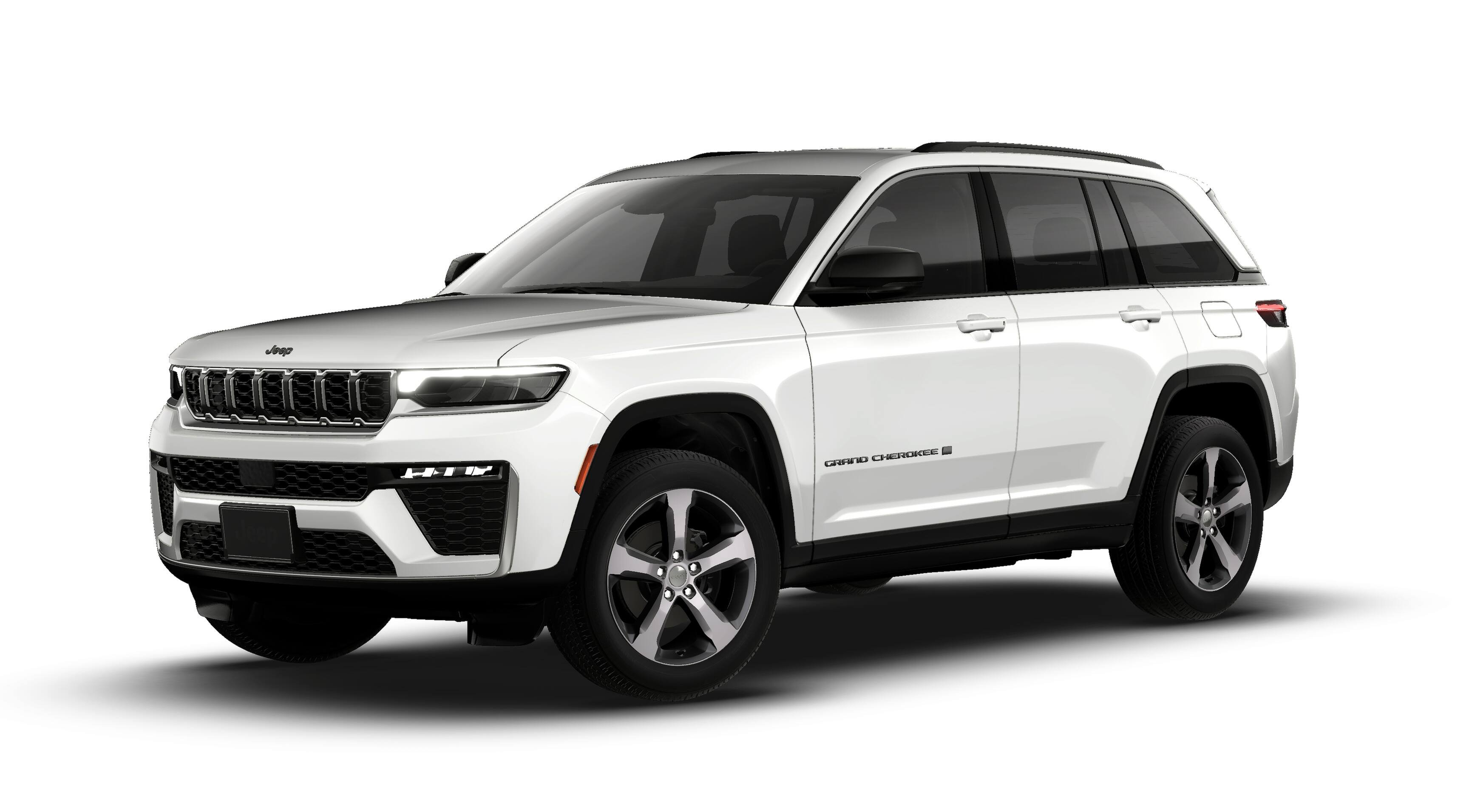 New 2026 Bright White Clear-Coat Exterior Paint Jeep Limited image 13