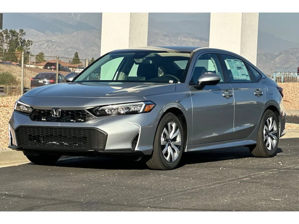 New 2026 Solar Silver Metallic Honda LX image 9