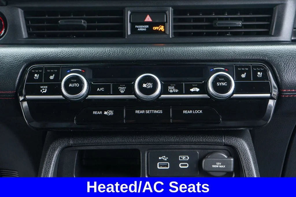 Certified Used 2025 Crystal Black Pearl Honda AWD Black Edition image 7