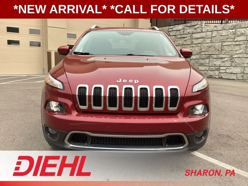 Used 2017 Red Jeep Limited image 2