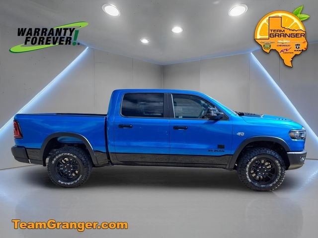 New 2026 Hydro Blue Pearl-Coat Exterior Paint RAM Rebel image 7