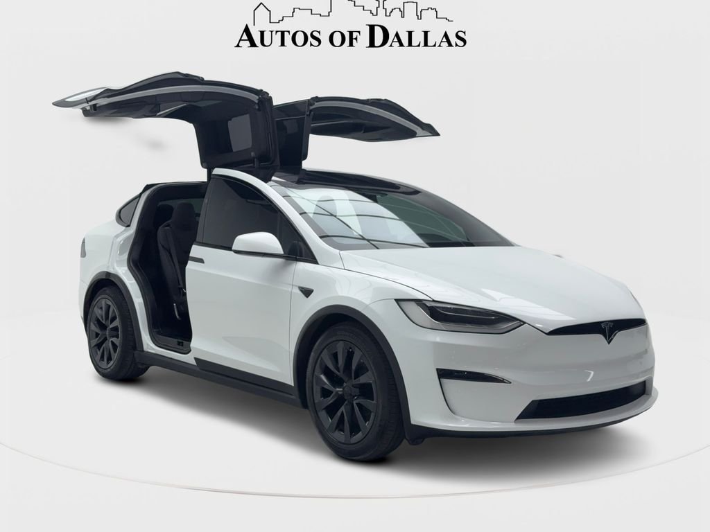 Used 2022 Tesla Model X Plaid with VIN 7SAXCBE64NF350886 for sale in Plano, TX
