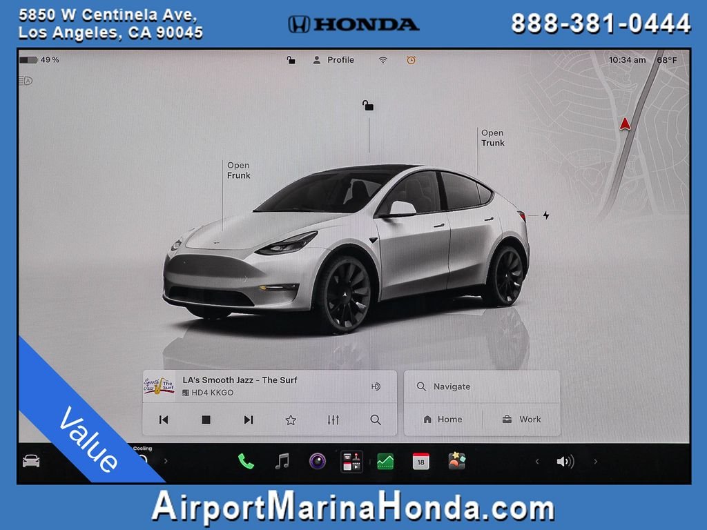 Used 2023 Pearl White Multi-Coat Tesla Long Range image 14