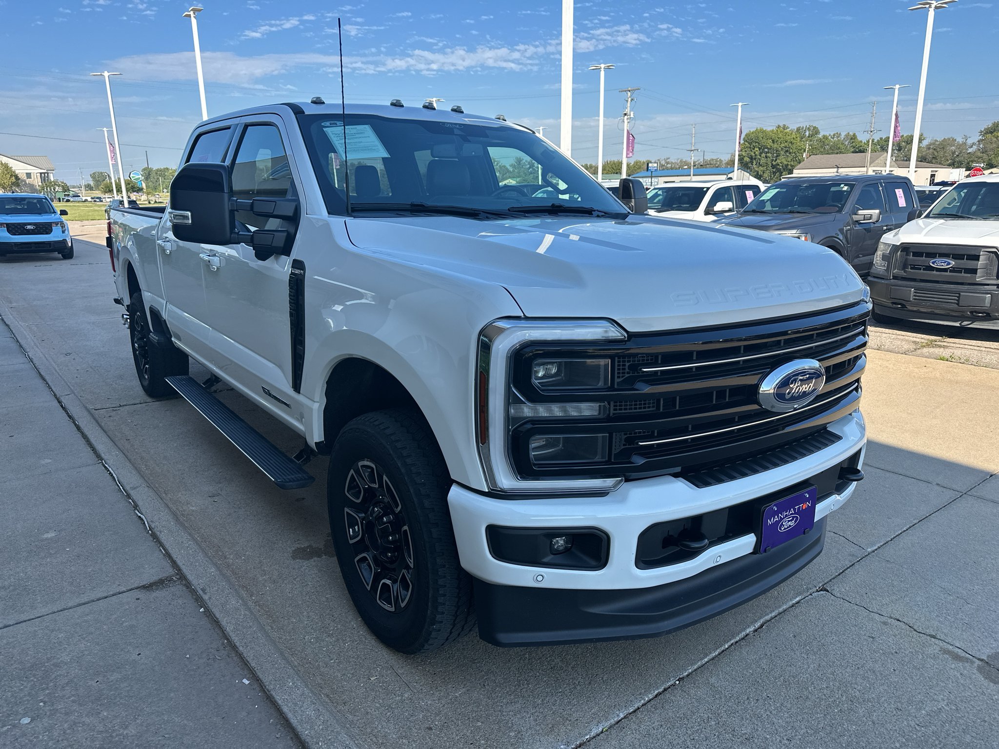 Used 2025 Star White Metallic Tri-Coat Ford Platinum image 8