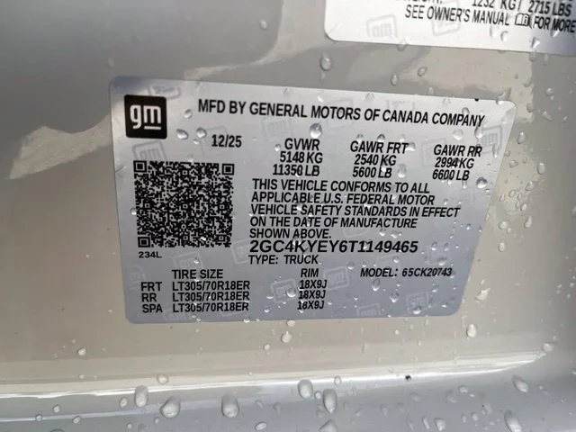 Used 2026 White Sands Chevrolet ZR2 image 14