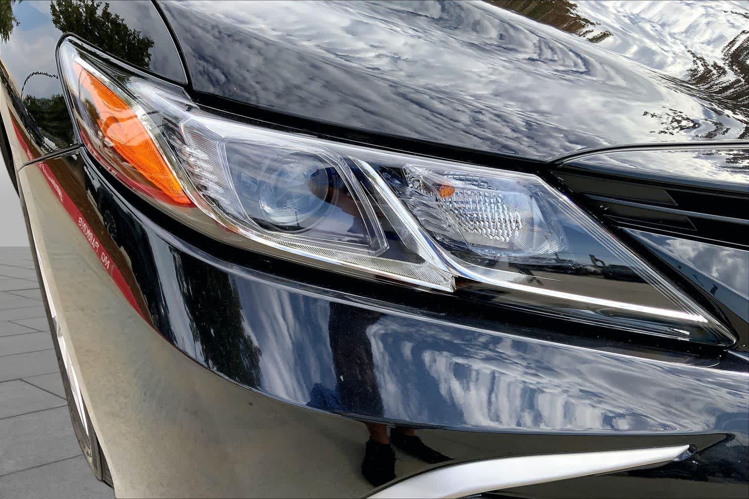 Used 2024 Midnight Black Metallic Toyota LE image 26