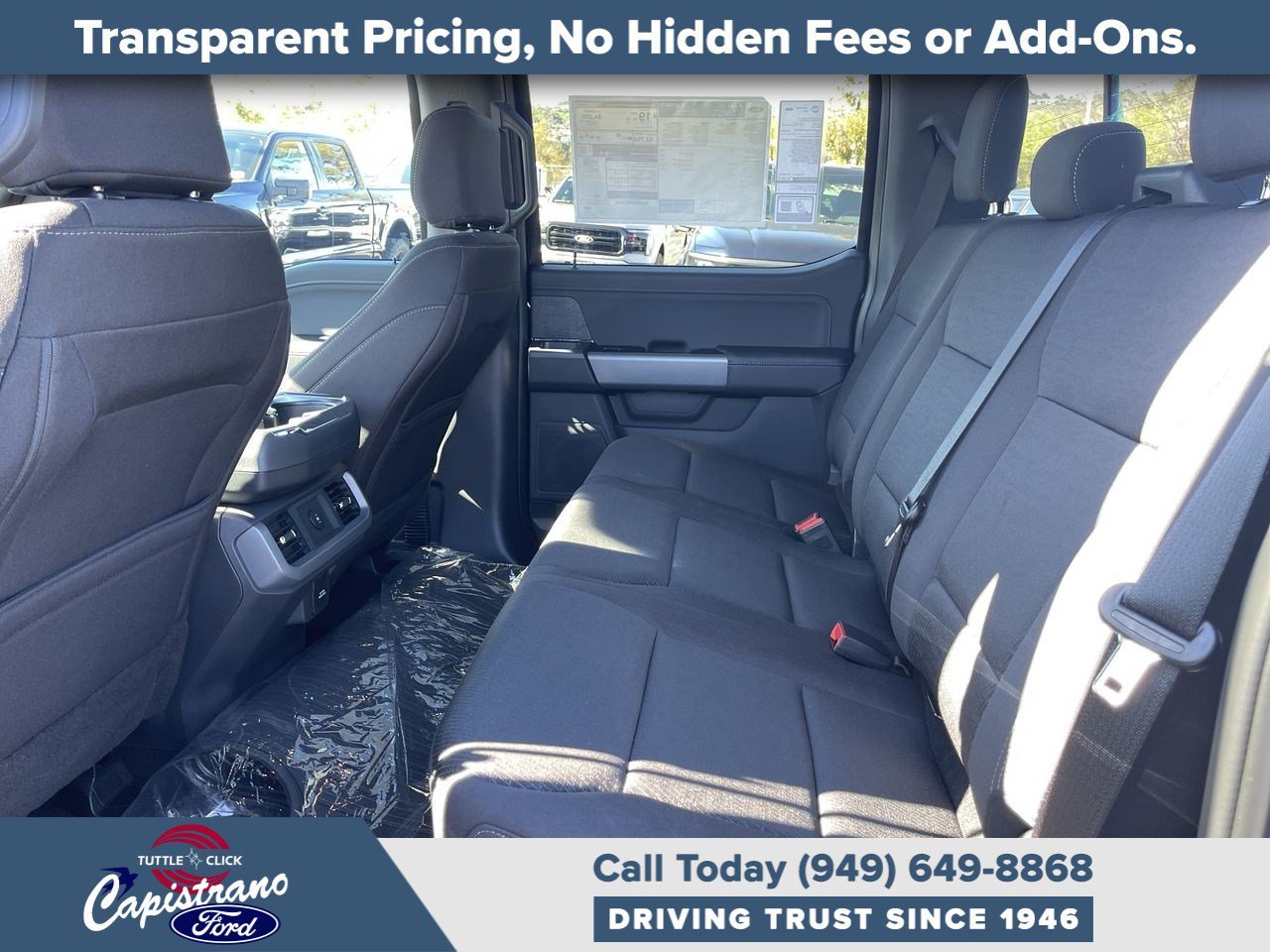 New 2025 Agate Black Metallic Ford XLT image 18
