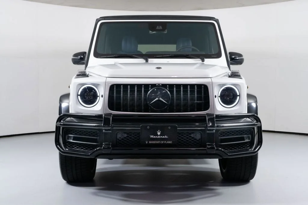 Used 2024 MANUFAKTUR Moonlight White Metallic Mercedes-Benz G 63 AMG® image 9