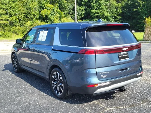 Certified Used 2024 Blue Kia EX image 6