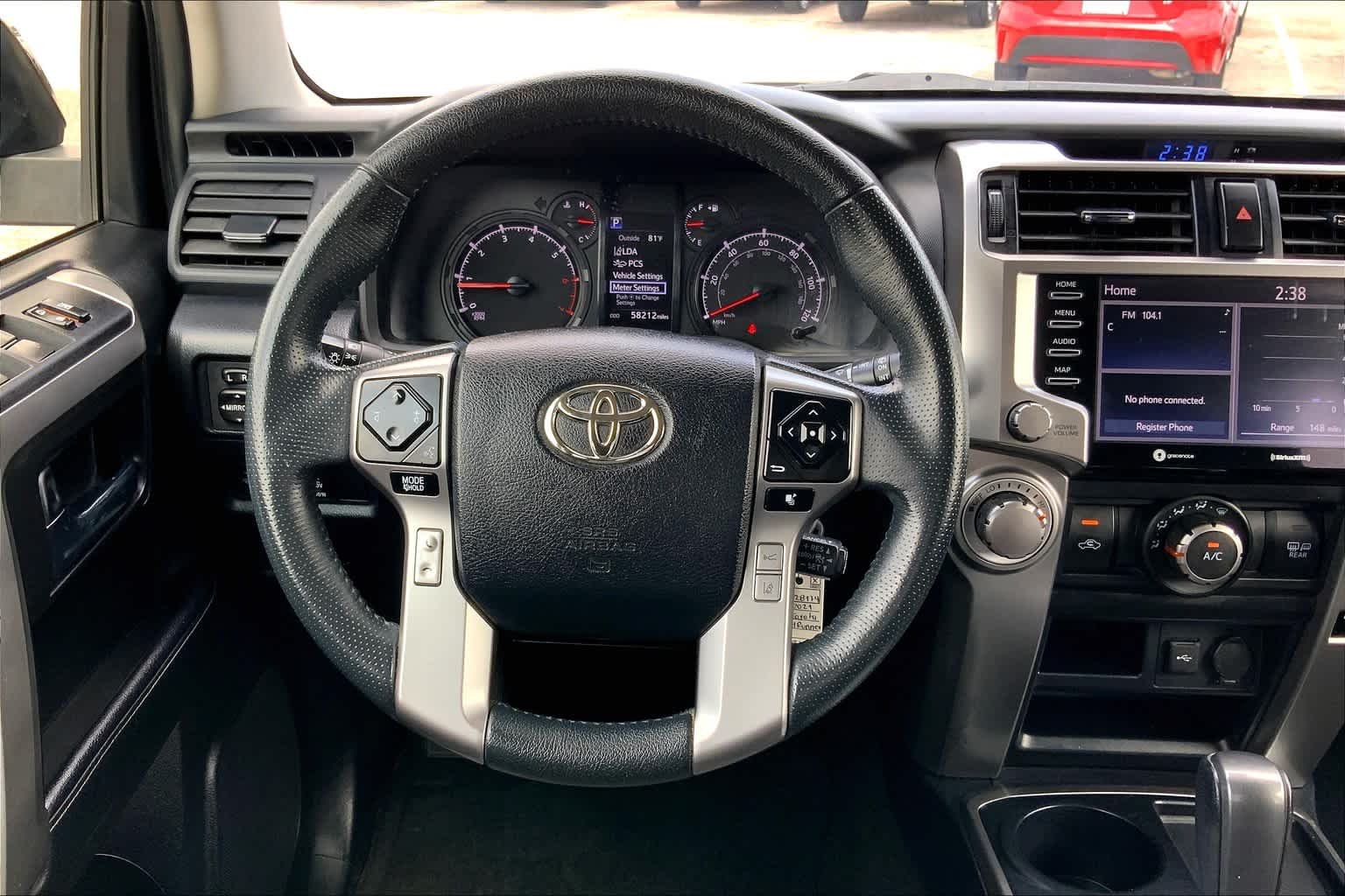 Used 2021 Midnight Black Metallic Toyota SR5 image 6