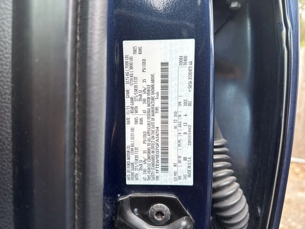 Used 2016 Blue Ford Platinum image 13