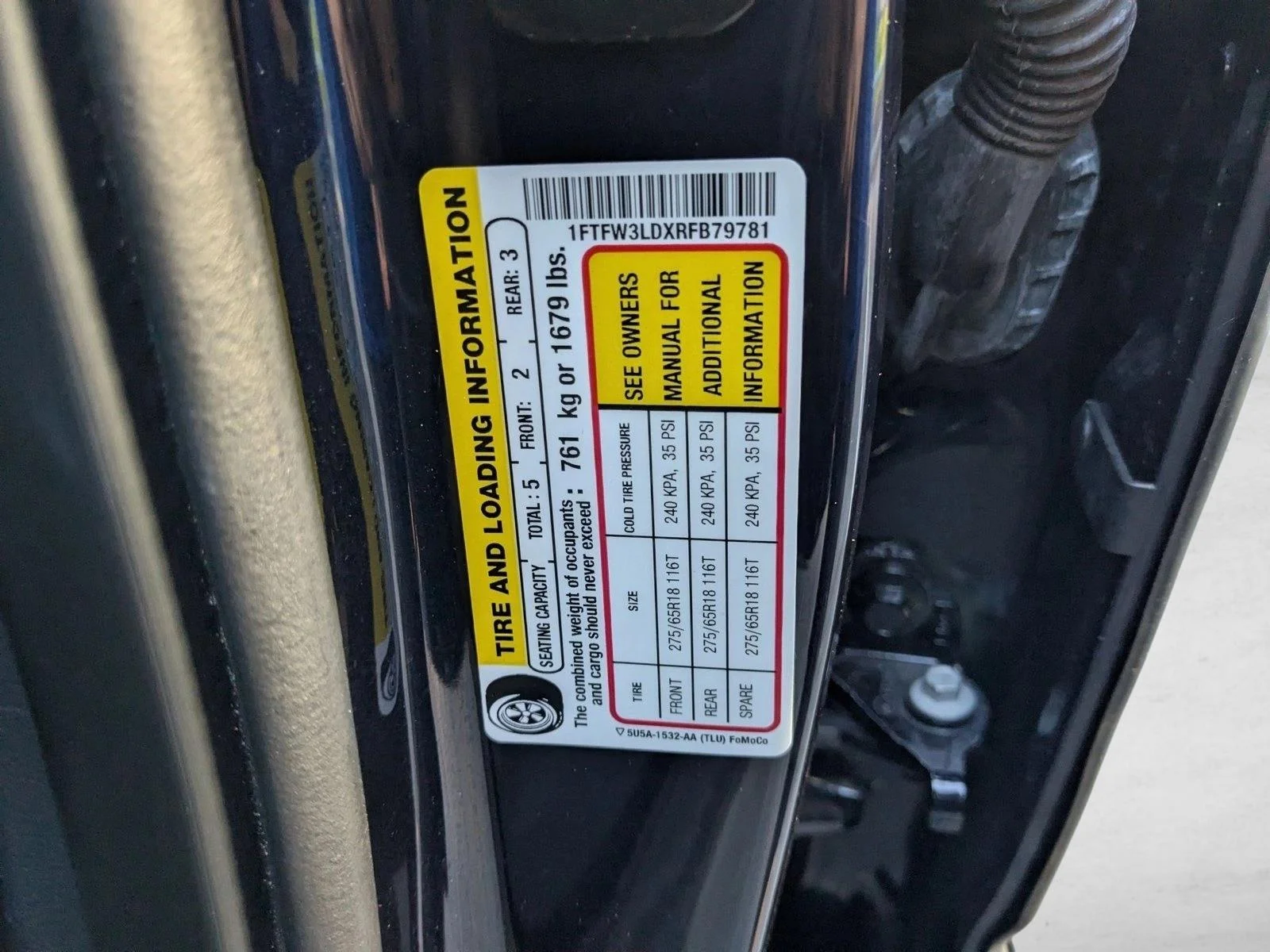 Used 2024 Antimatter Blue Metallic Ford XLT image 15