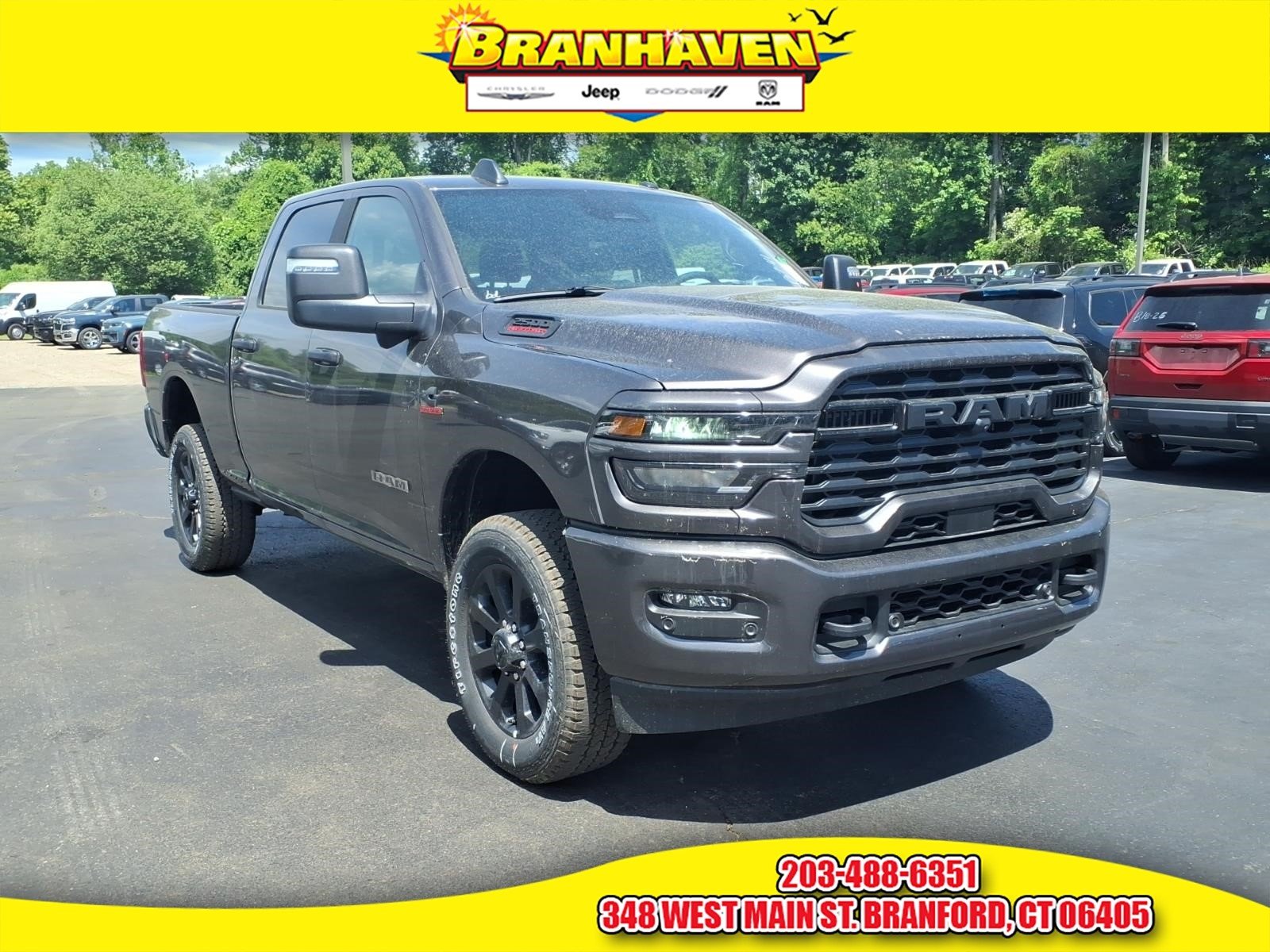New 2026 Granite Crystal Metallic Clearcoat RAM Big Horn image 1