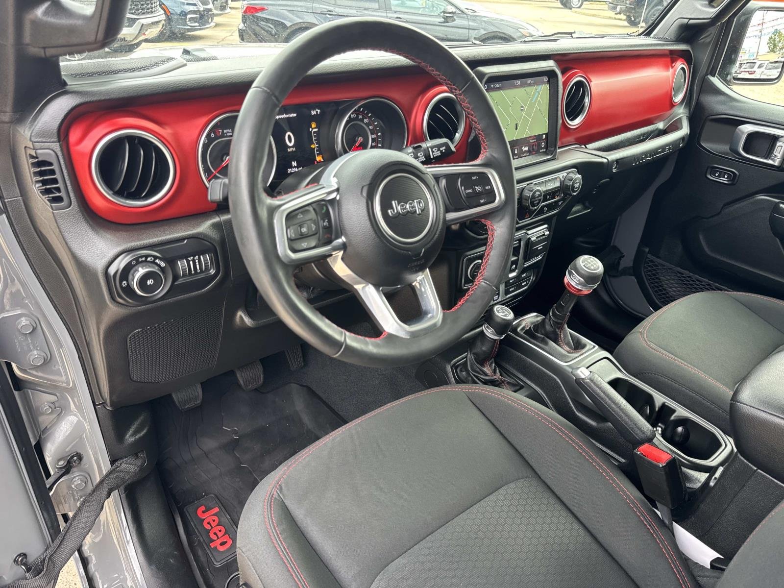 Used 2021 Granite Crystal Metallic Clearcoat Jeep Rubicon image 17