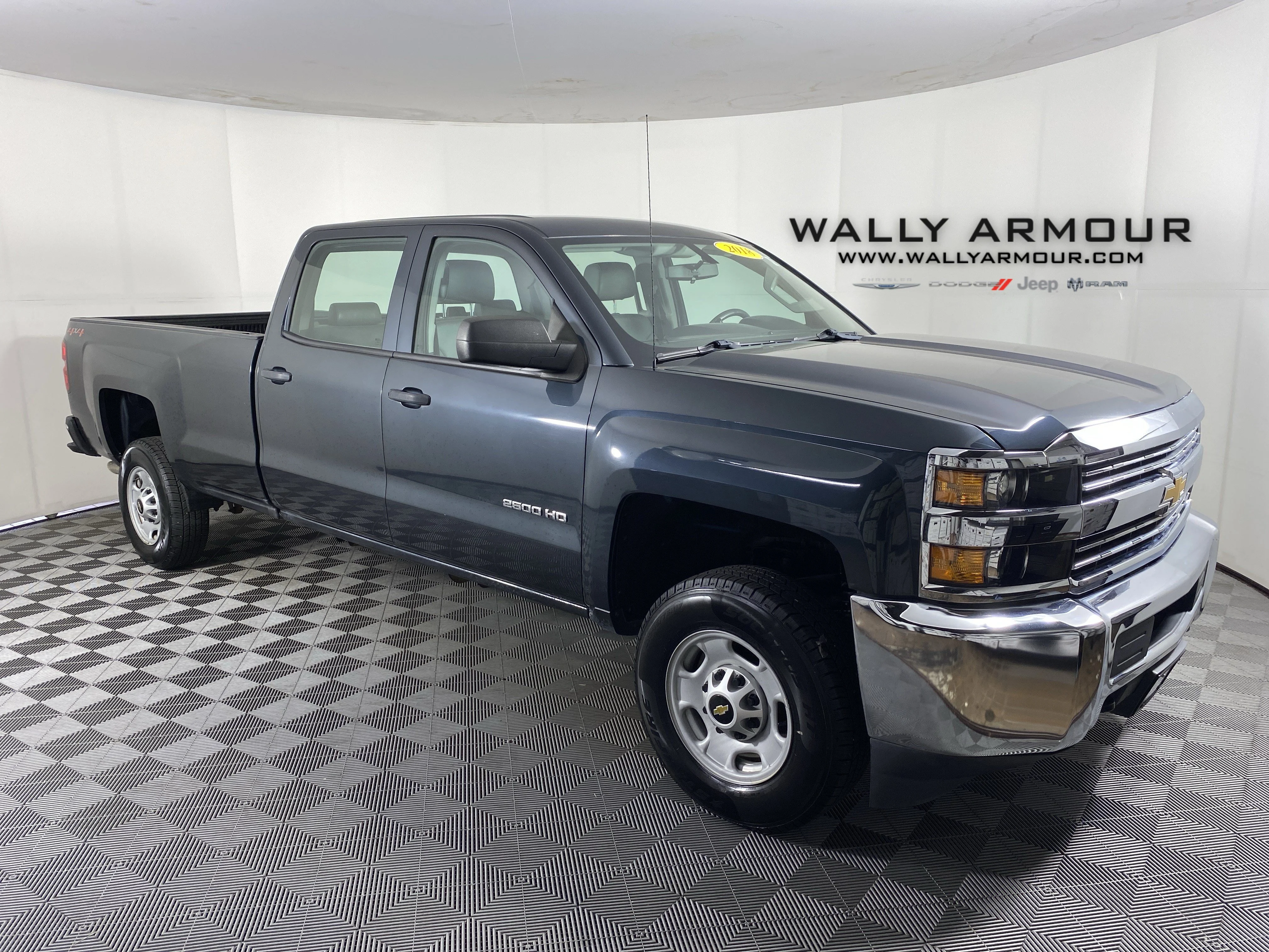 Used 2018 Graphite Metallic Chevrolet Work Truck image 1