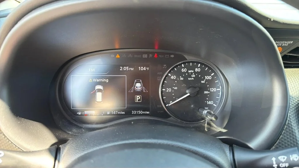 Used 2021 Red Nissan SV Xtronic CVT image 25