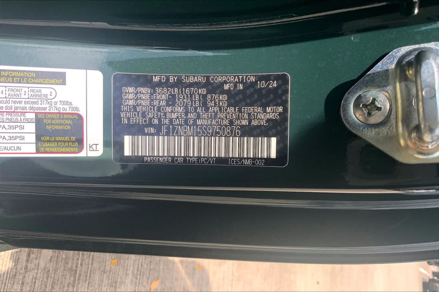 Used 2025 Ridge Green Toyota Hakone Edition image 28