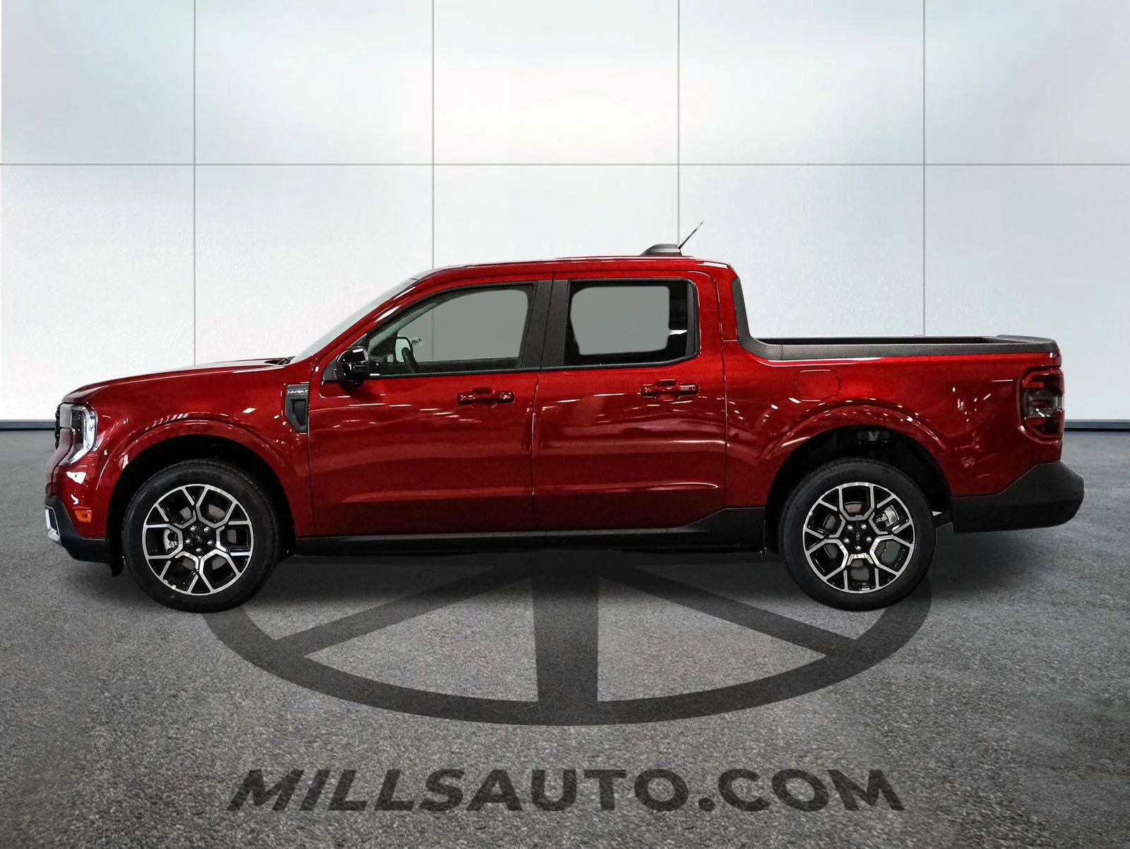 New 2026 Red Ford Lariat image 3