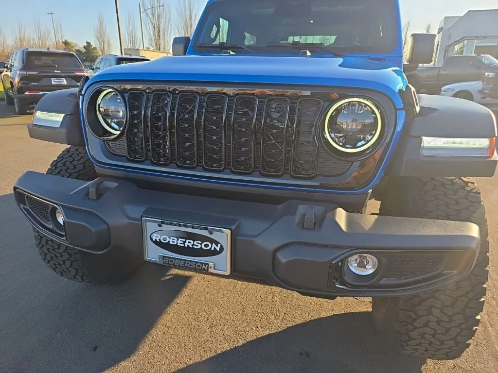 New 2026 Hydro Blue Pearl-Coat Exterior Paint Jeep Willys image 8