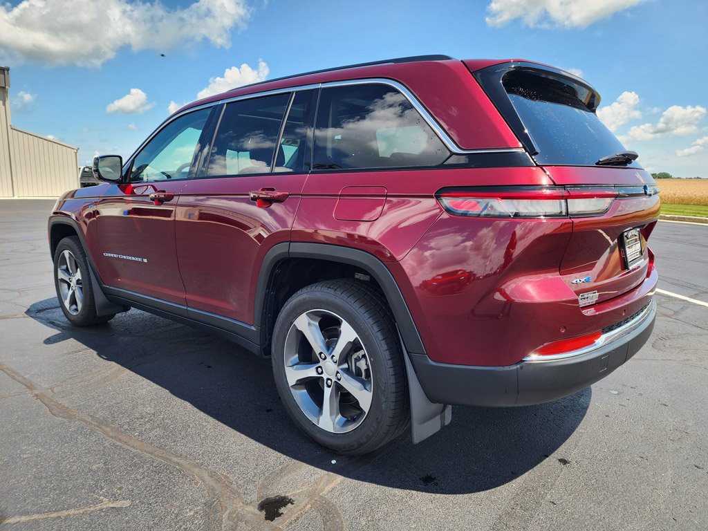 Used 2023 Velvet Red Pearlcoat Jeep 4xe image 6