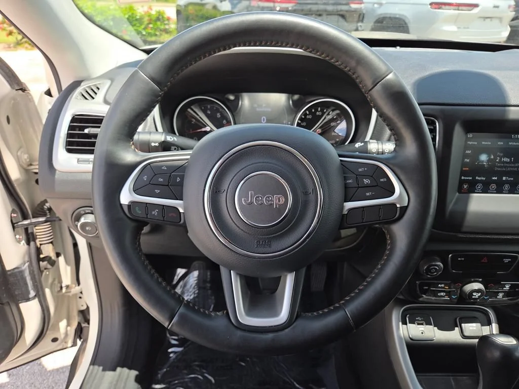 Used 2019 White Clearcoat Jeep Latitude image 32