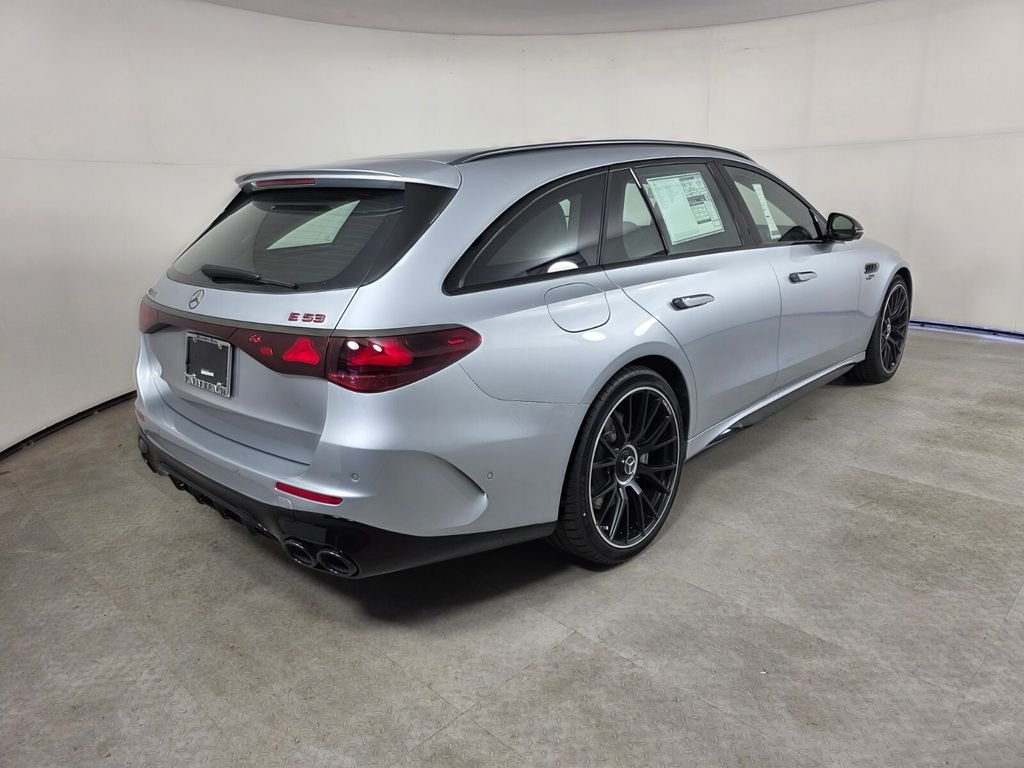 New 2026 Cirrus Silver Metallic Mercedes-Benz AMG® E 53 E 4MATIC+ Wagon image 4